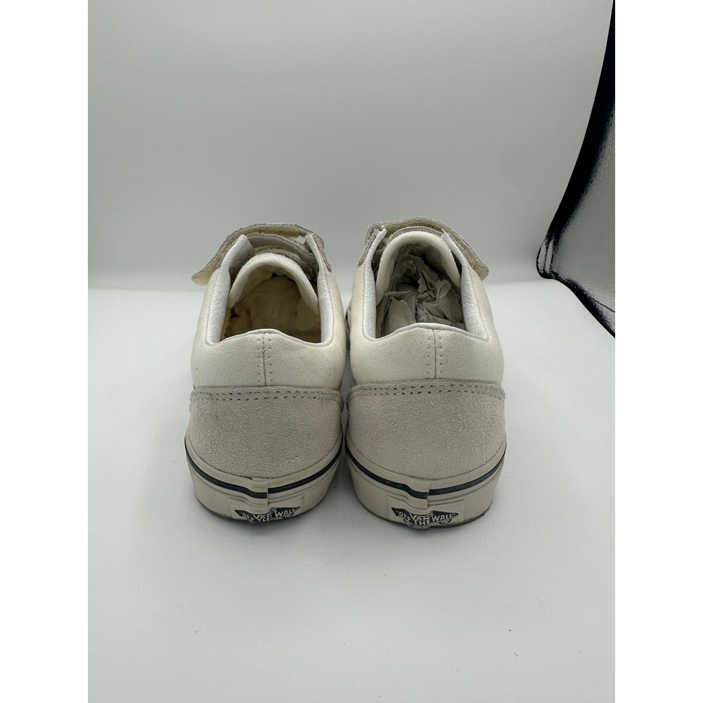 Vans Old Skool V Marshmallow Turtledove Suede Canvas Shoes Womens 7.5 Mens 6 - Picture 8 of 10